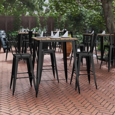 Комплект барный: стол, 2 стула UrbanBar - купить в Новопокровской